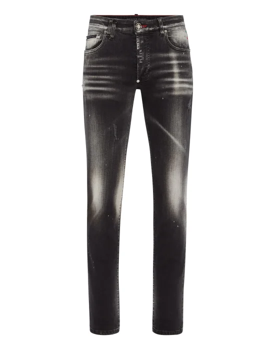 Denim Trousers Super Straight Cut Fit