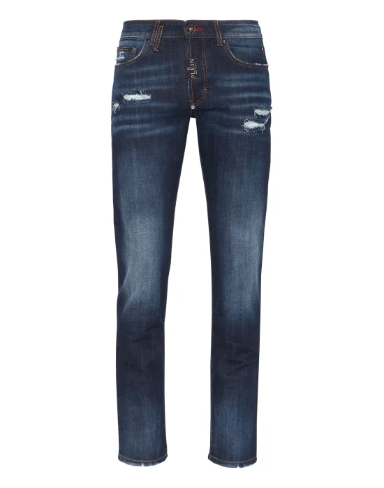 Denim Trousers Super Straight Cut Fit