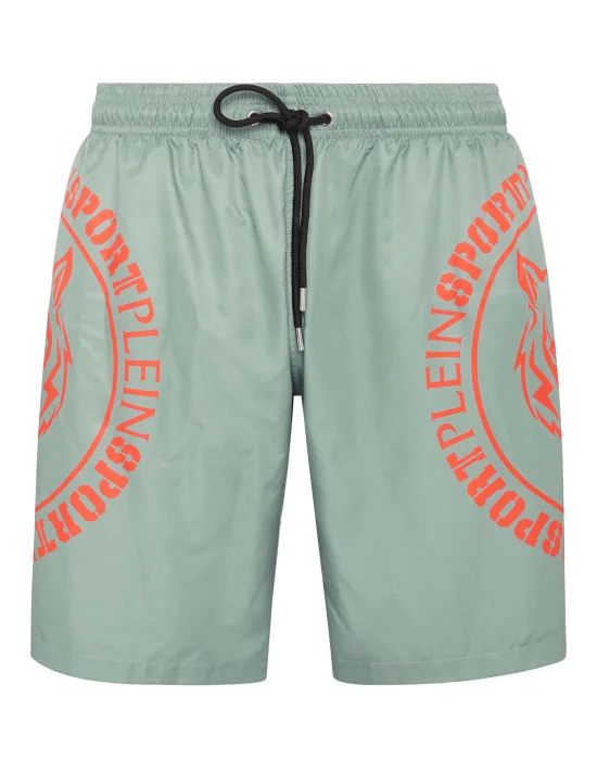 Long Swim-Trunks Tiger