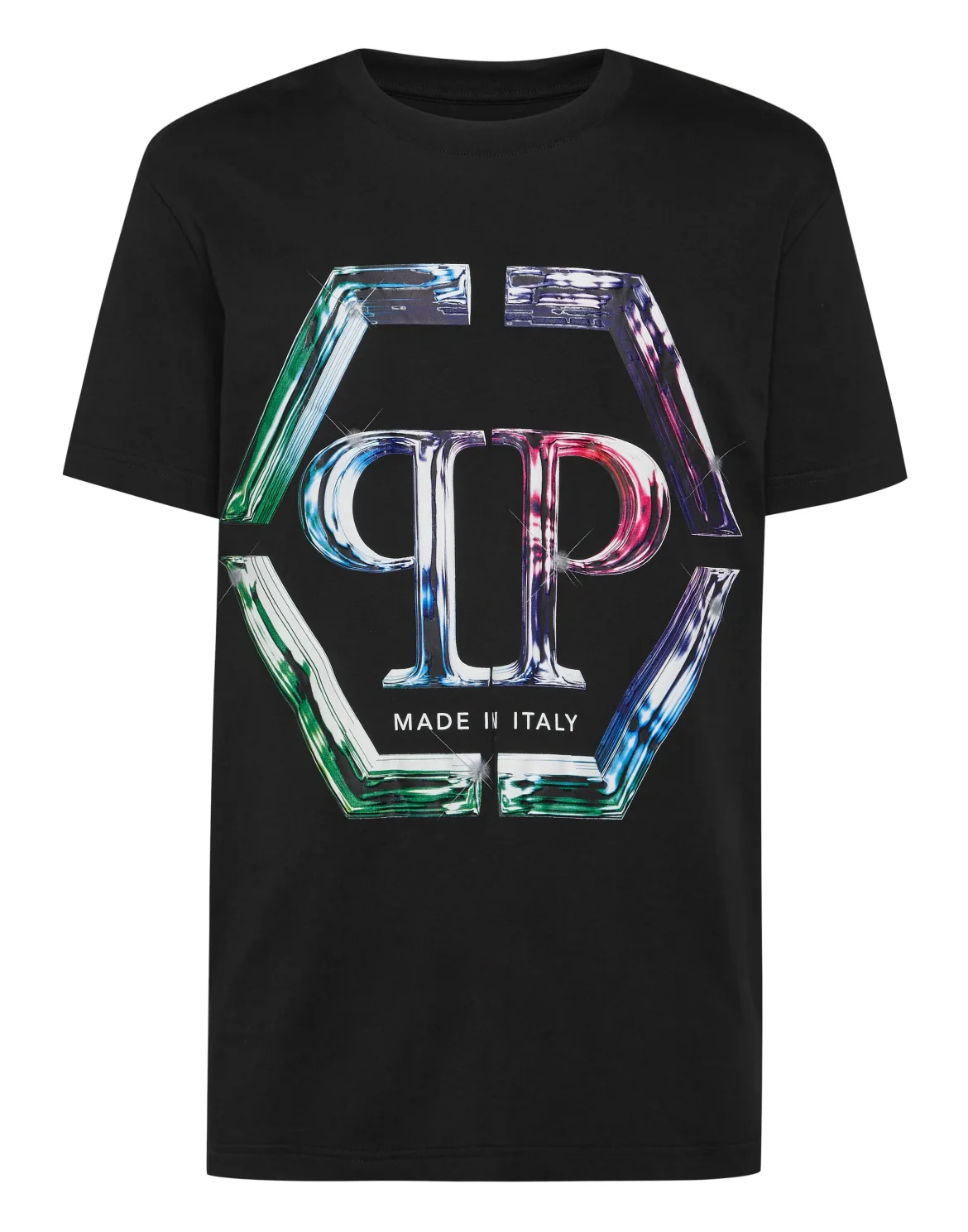 T-shirt Round Neck SS PP Glass, цвет: Черный
