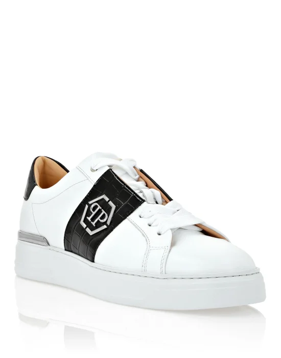 Leather Lo-Top Sneakers