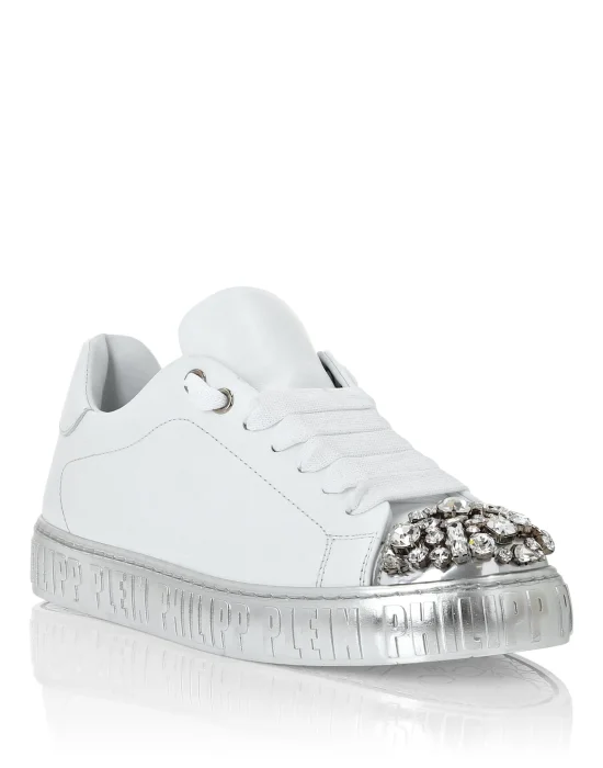 Leather Lo-Top Sneakers