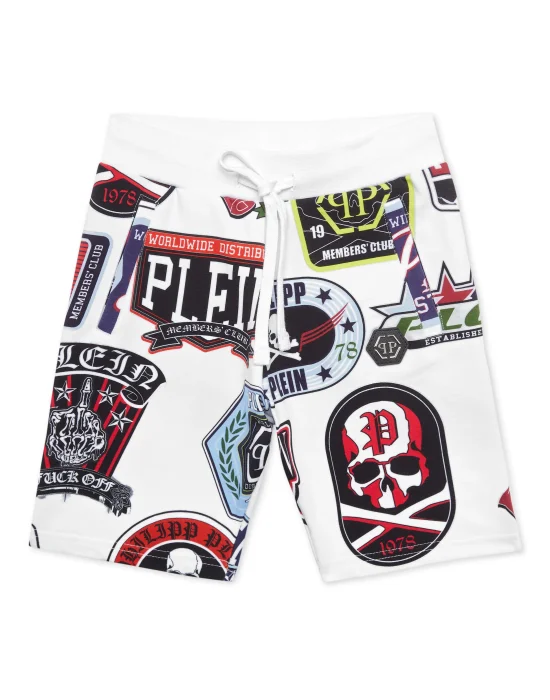Jogging Shorts Strass Patches