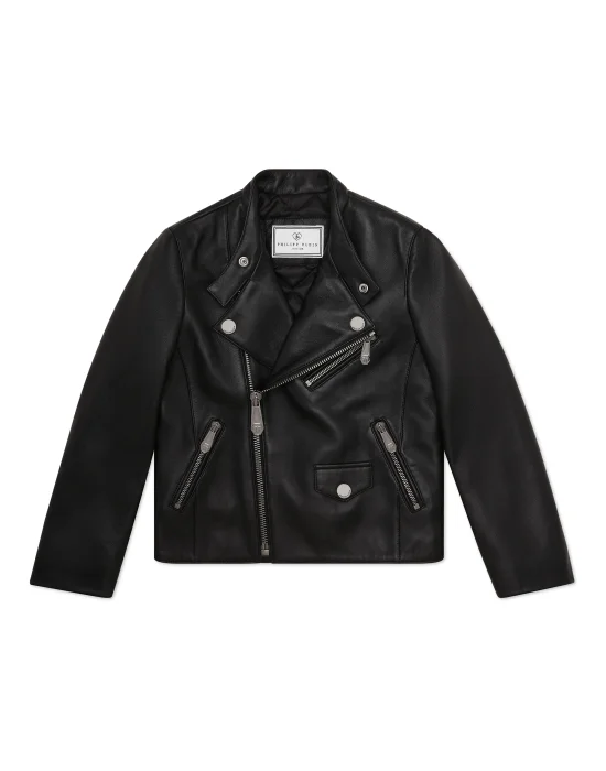 Nappa Leather Biker Jacket