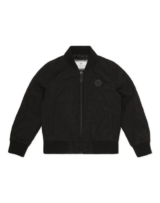 Nylon Bomber Monogram