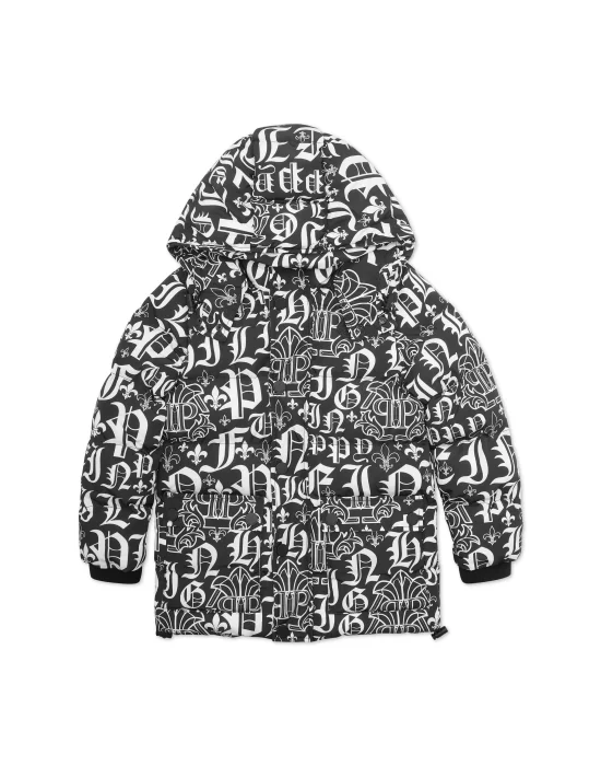 Puffer Jacket Parka Gothic Plein