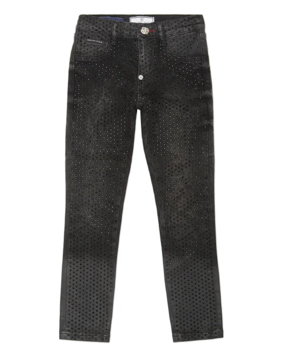 Denim Strass Jeggins