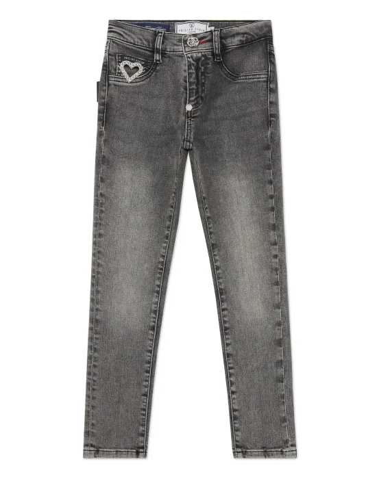 Denim Jeggins Heart