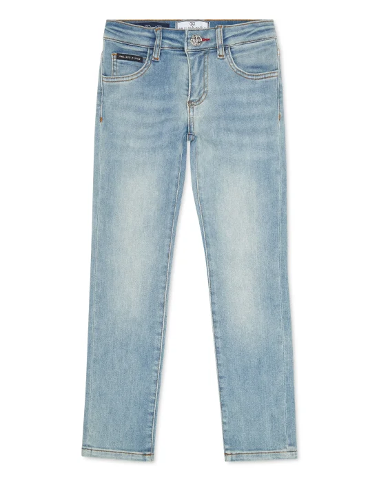 Denim Regular Fit Trousers