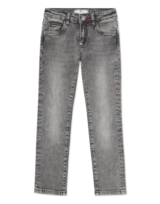 Denim Regular Fit Trousers