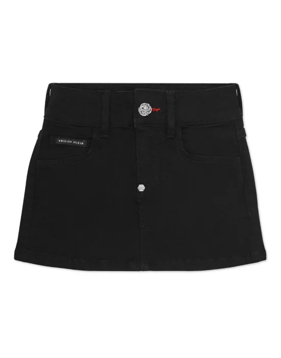 Denim Mini Skirt