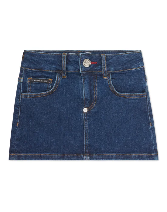 Denim Mini Skirt