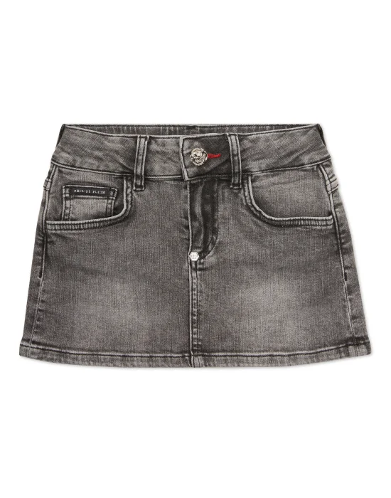 Denim Mini Skirt