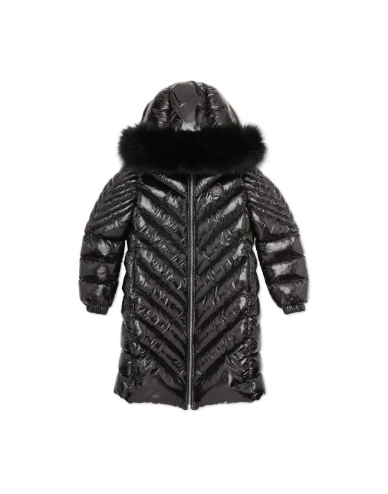 Puffer Fox Long Coat