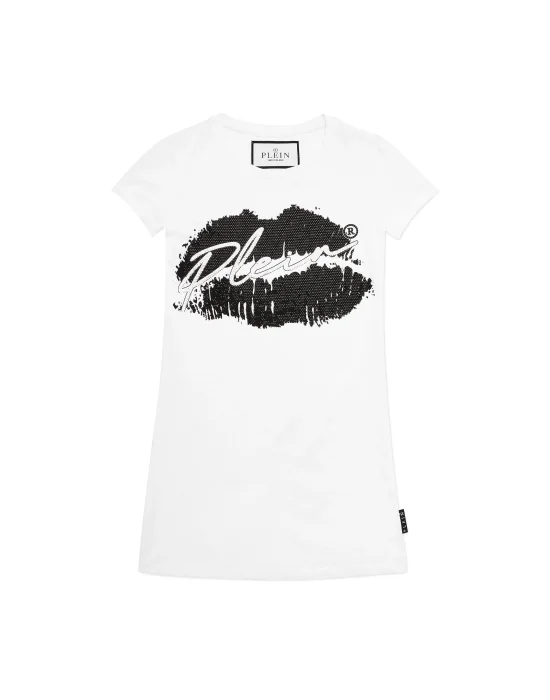 T-shirt Short Dresses Kiss Plein