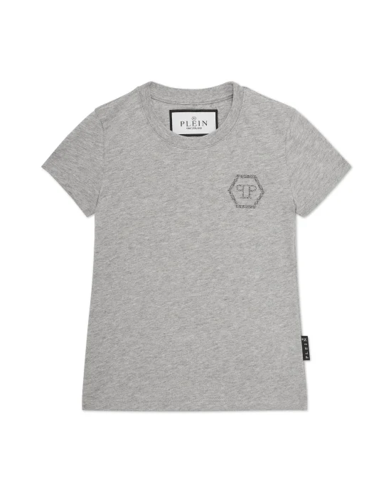 T-shirt Round Neck SS Embossed