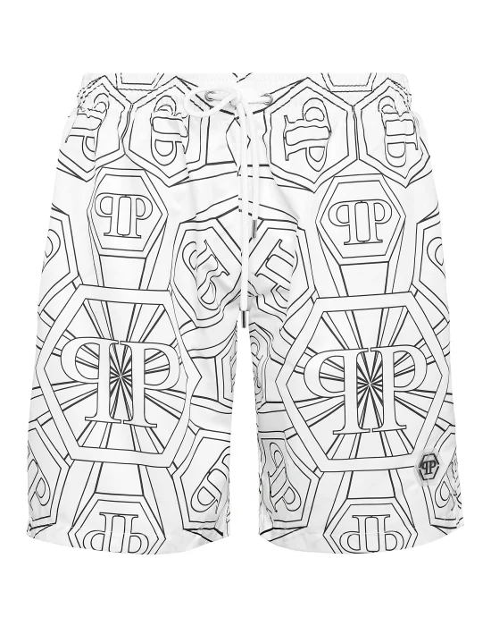 Short Swim Boxer Monogram