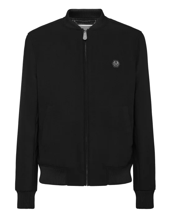 Wool Bomber Skull&Bones