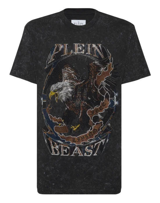 T-shirt Round Neck LS With Stones