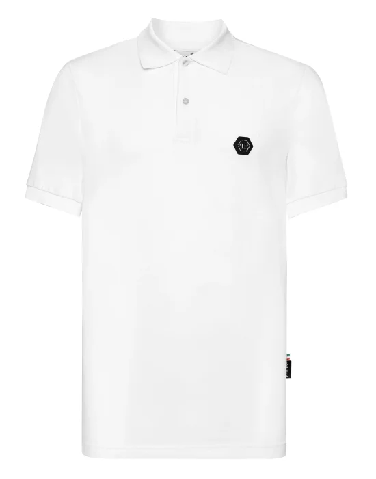 Pique Polo Shirt SS Stones Skull