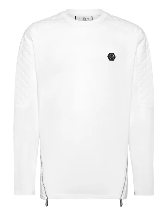 T-shirt Round Neck LS Studs