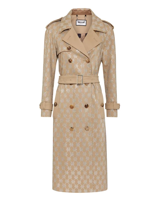Trench Coat Strass Monogram