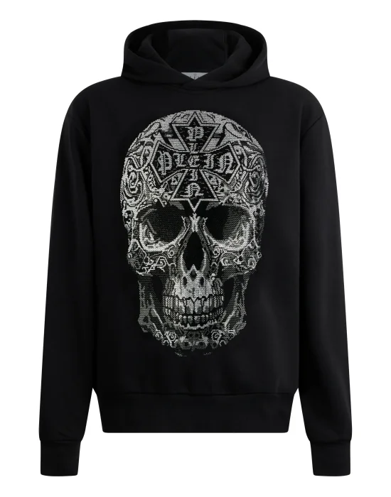 Hoodie Sweatshirt Gothic Skull