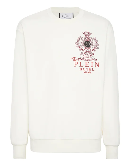 Fleece Round Neck Sweatshirt Plein Hotel