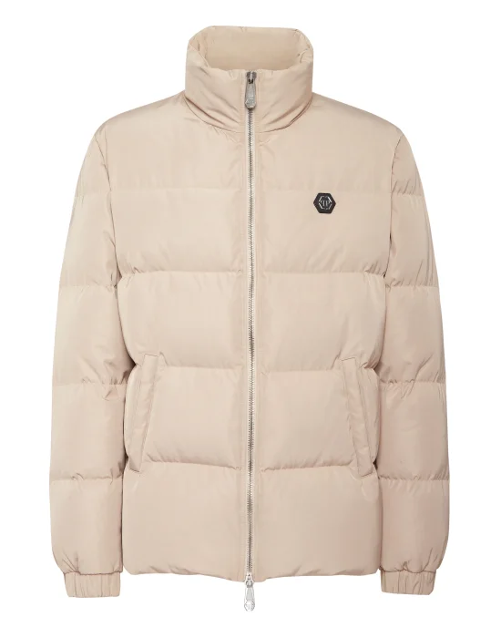 Nylon Puffer Jacket Late Checkout