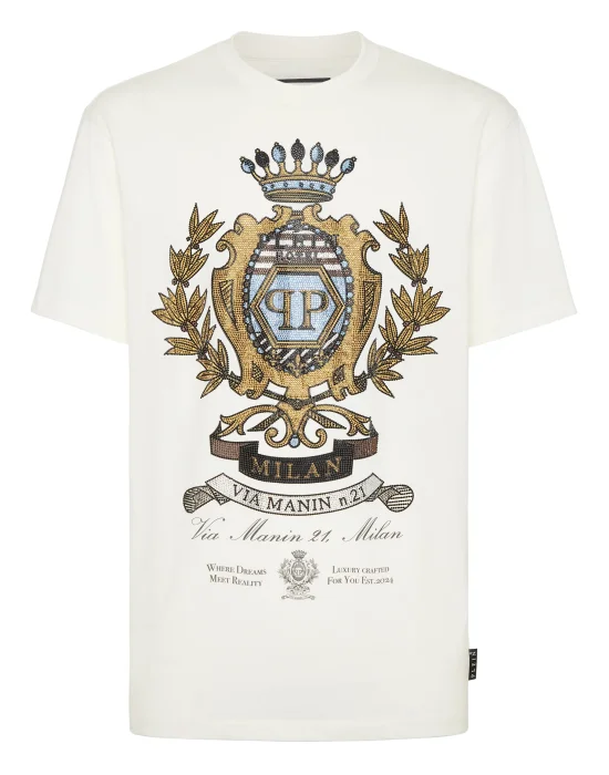 Round Neck T-Shirt Stones Crest