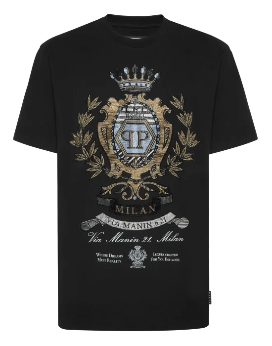 Round Neck T-Shirt Stones Crest