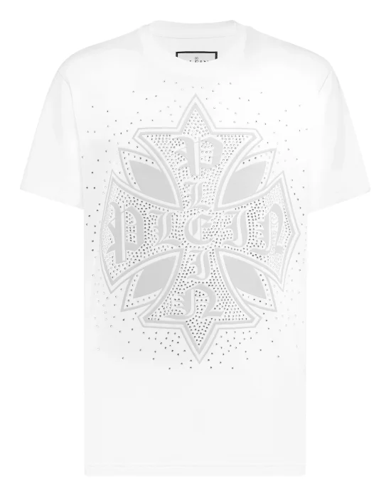 Round Neck T-Shirt Plein Cross Stones
