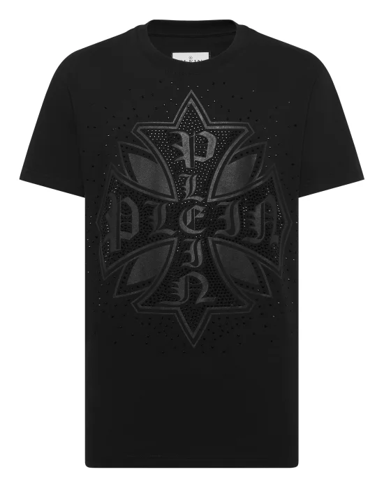 Round Neck T-Shirt Plein Cross Stones