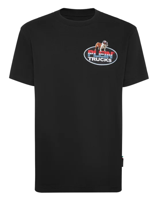 Round Neck T-Shirt Plein Trucks Bulldog