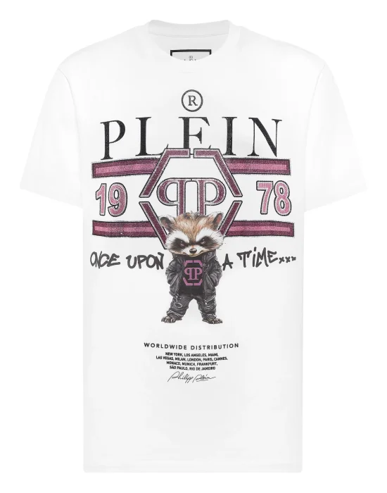 Round Neck T-Shirt Plein College Animals