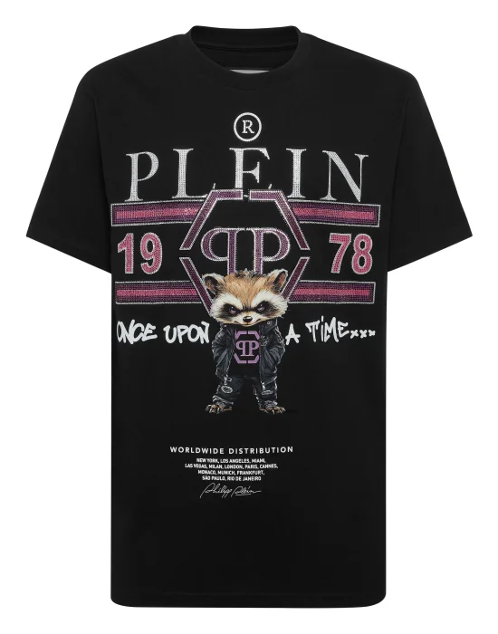 Round Neck T-Shirt Plein College Animals
