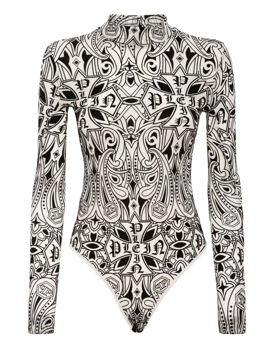 Tulle Long-Sleeved Body Gothic Plein