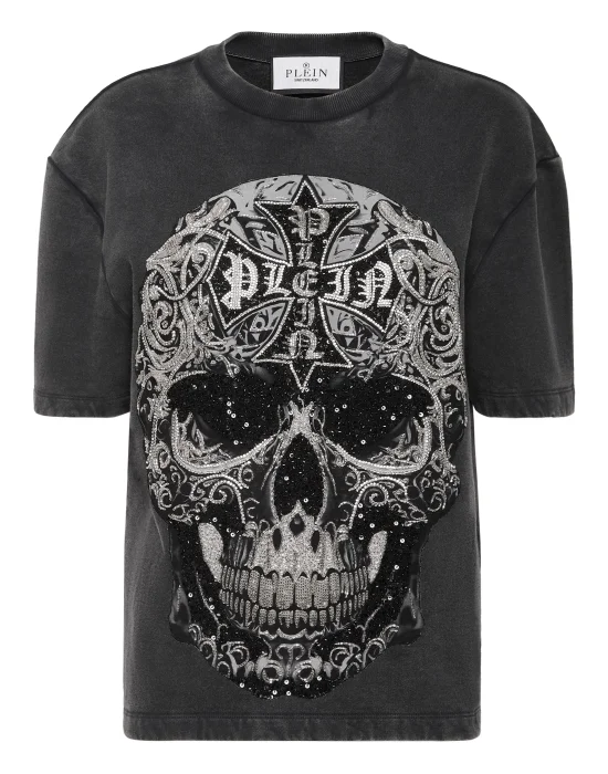 Man Fit T-Shirt Crystal Skull