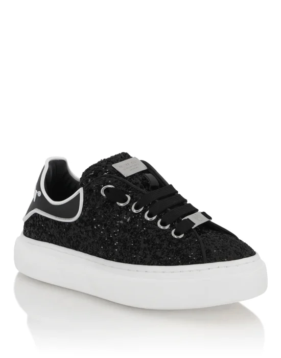 Low-Top Sneakers Glitter