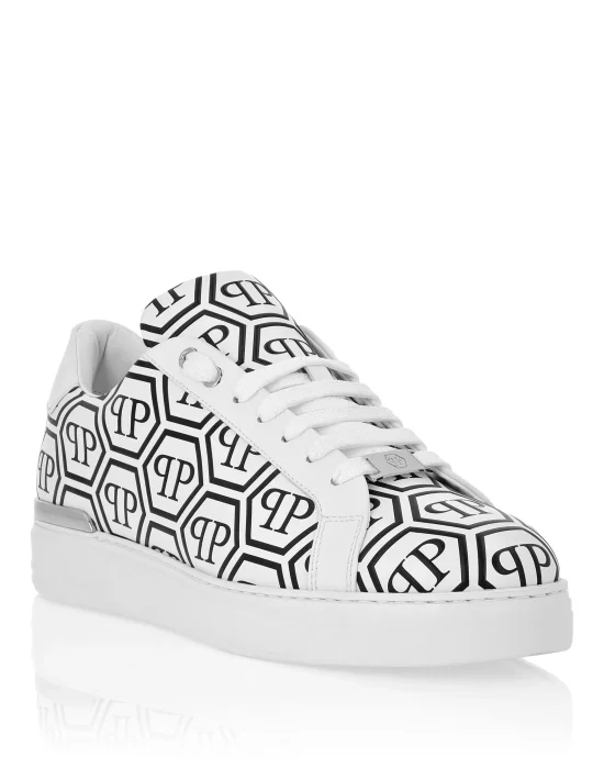 Nappa Leather Low Top Sneakers Big Monogram