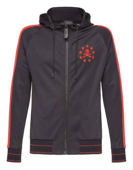 Hoodie Sweatjacket "Skull stars"