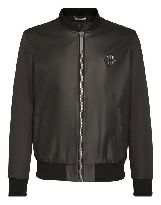 Leather Bomber