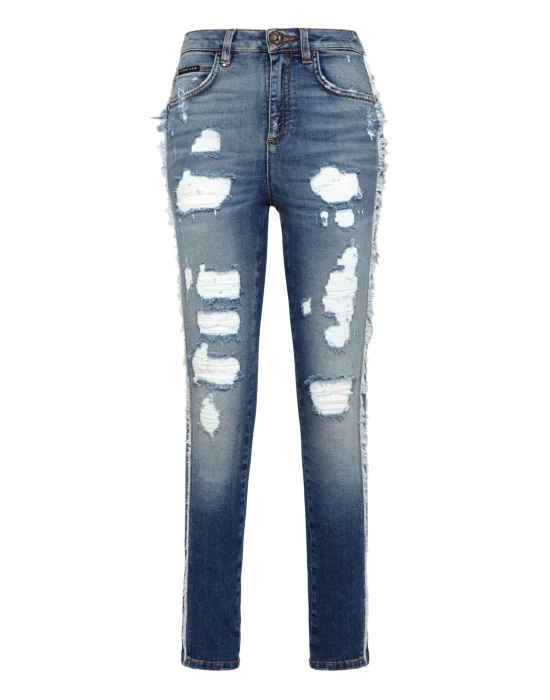 High Waist Jegging "Don't Cry"
