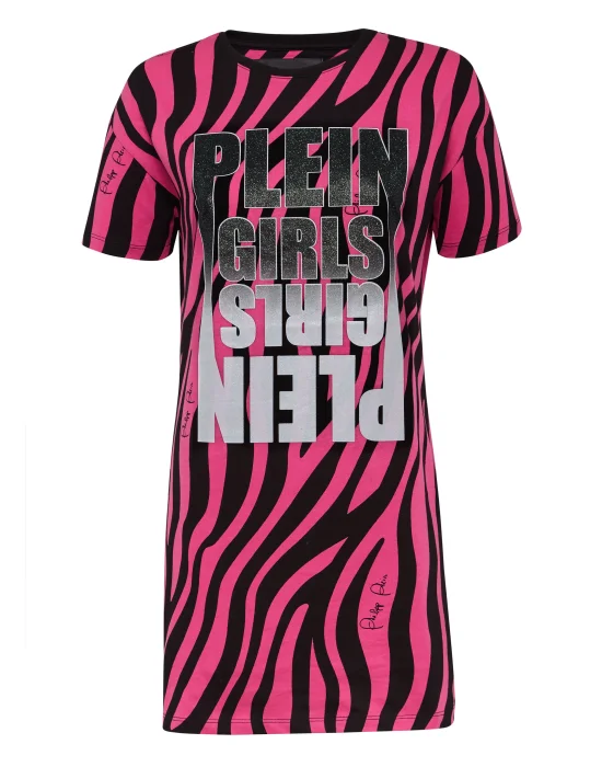 T-Shirt Short Dresses Zebra