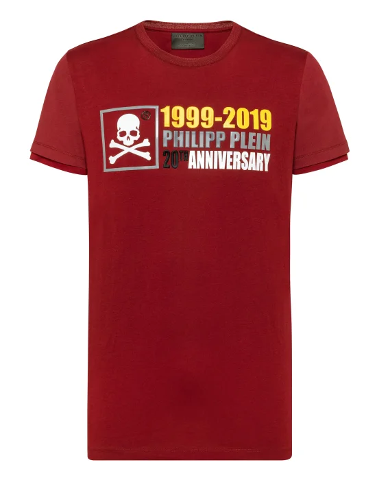 T-shirt Platinum Cut Round Neck Anniversary 20th