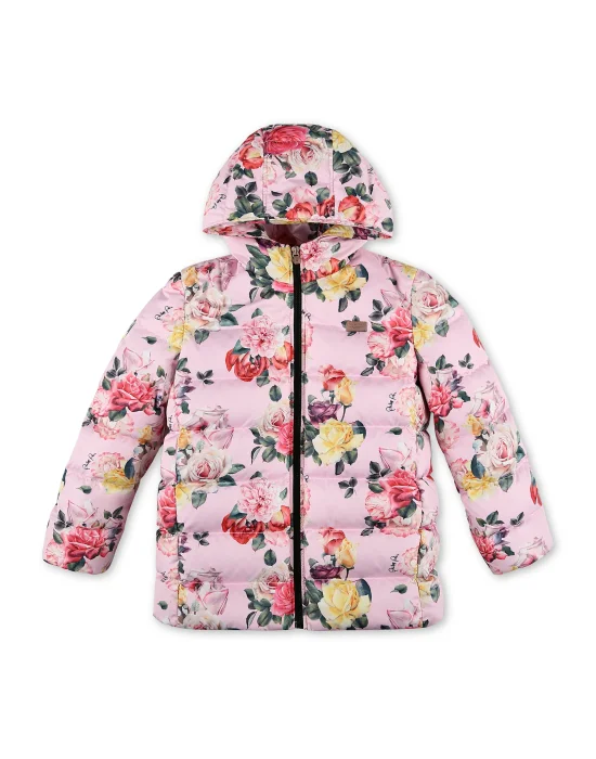 Nylon Jacket Flowers