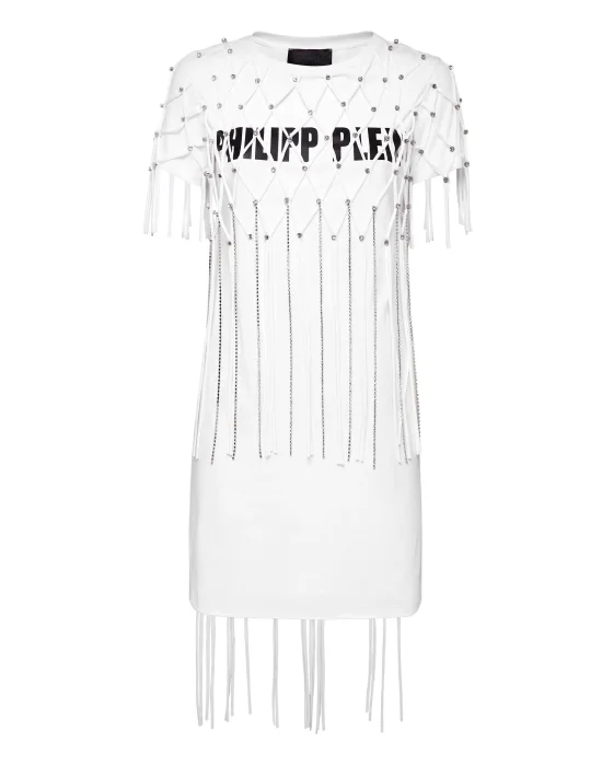 Short Dresses Moana Fringe