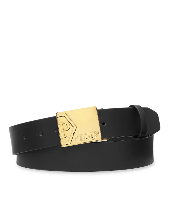Leather Belt Iconic Plein