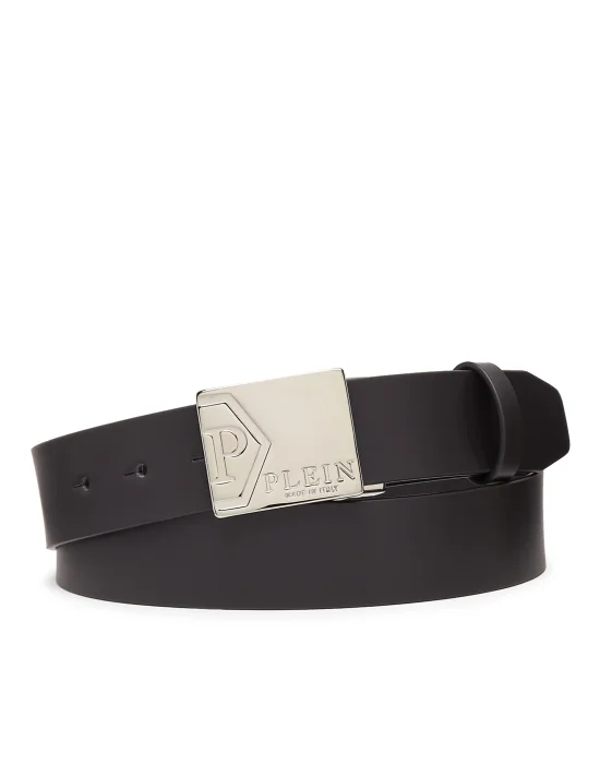 Leather Belt Iconic Plein