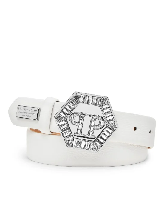 Leather Belt Iconic Plein